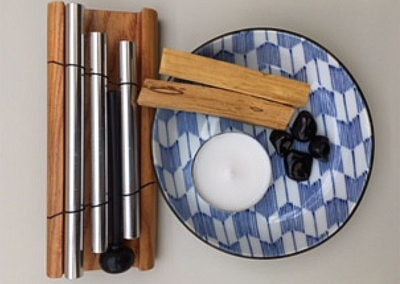 Palo Santo & Chime Space Clearing Kit